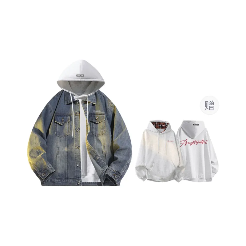 FASTFISH Denim Jackets Unisex-10