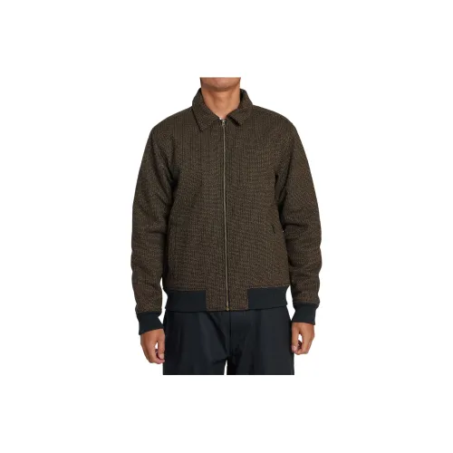 RVCA 블랙 남녀공용 자켓