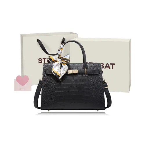 ST&SAT Synthetic Leather Shoulder Bag, Handbag Women's Multicolor