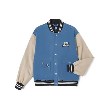 Lee Baseball Jacket Unisex Blue