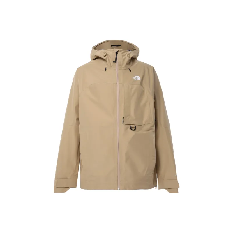 THE NORTH FACE Stormpeak Waterproof, Windproof, And Breathable Windbreaker Jacket Men's Stone Tan-0