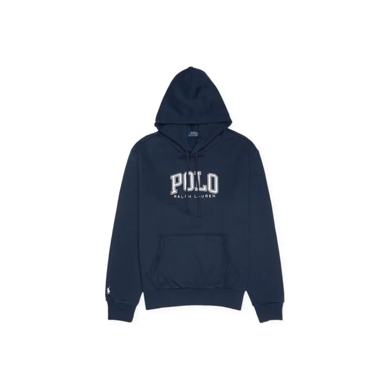 Polo Ralph Lauren Logo embroidered Coton blend Hoodie-0