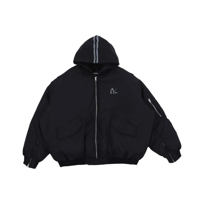 Nerdy Down Jackets Unisex Black-0
