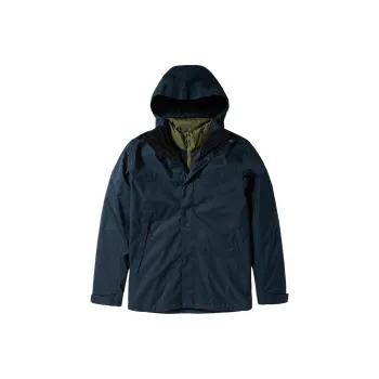 THE NORTH FACE Waterproof, Abrasion Resistant, Thermal Windbreaker Jacket Men's Dark Blue/Green