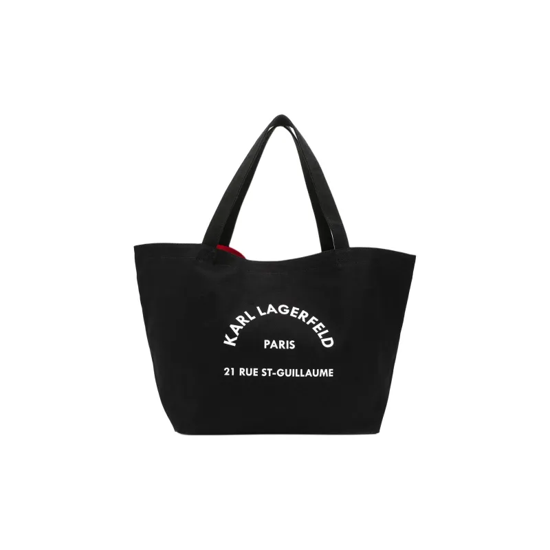 KARL LAGERFELD / Karl Lagerfeld Jeans Rue St Guillaume Canvas Tote Bag-0