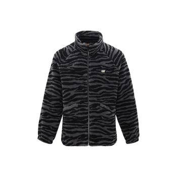 CAT Velvet Jackets Unisex Black