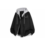 Black (Light Gray Hood)