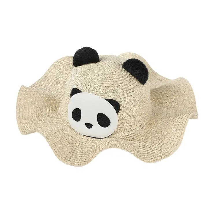 VIVIWELL Paper Reed Sun Protection Hats Women's-2