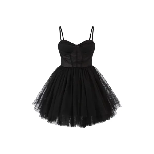 AVENEMENT Slip Dress Women's Black