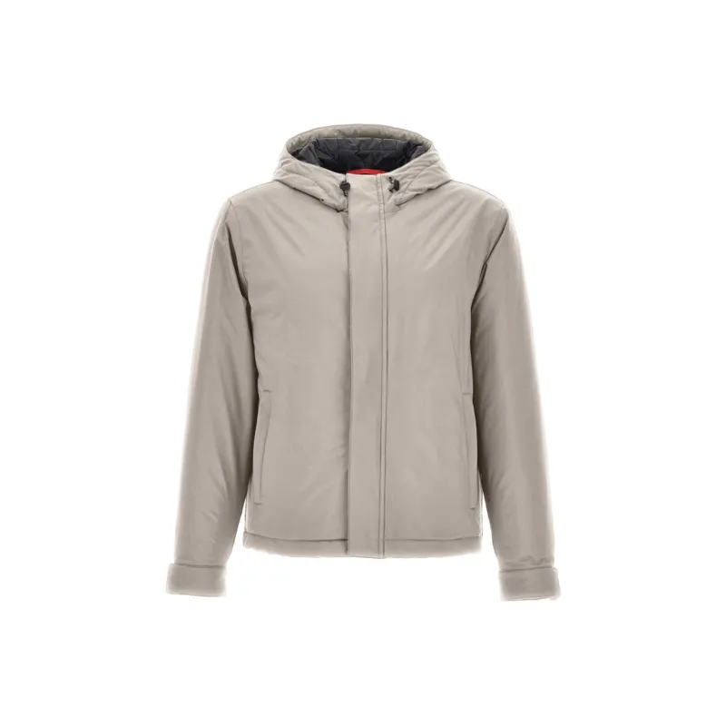 FAY Jackets Men Gray-0