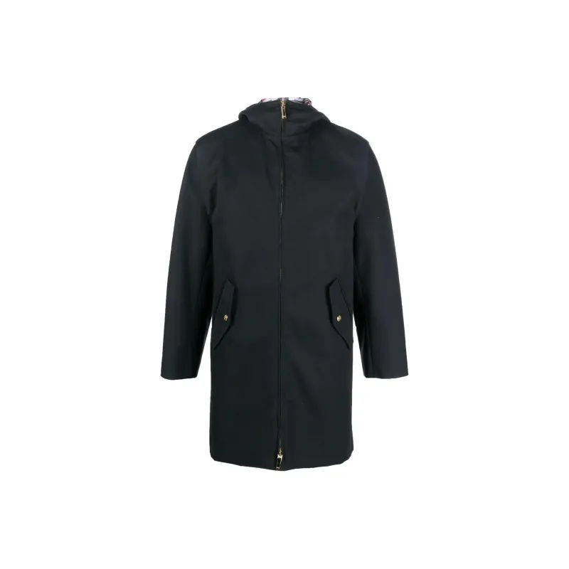 THOM BROWNE Zipped Hooded Parka-0