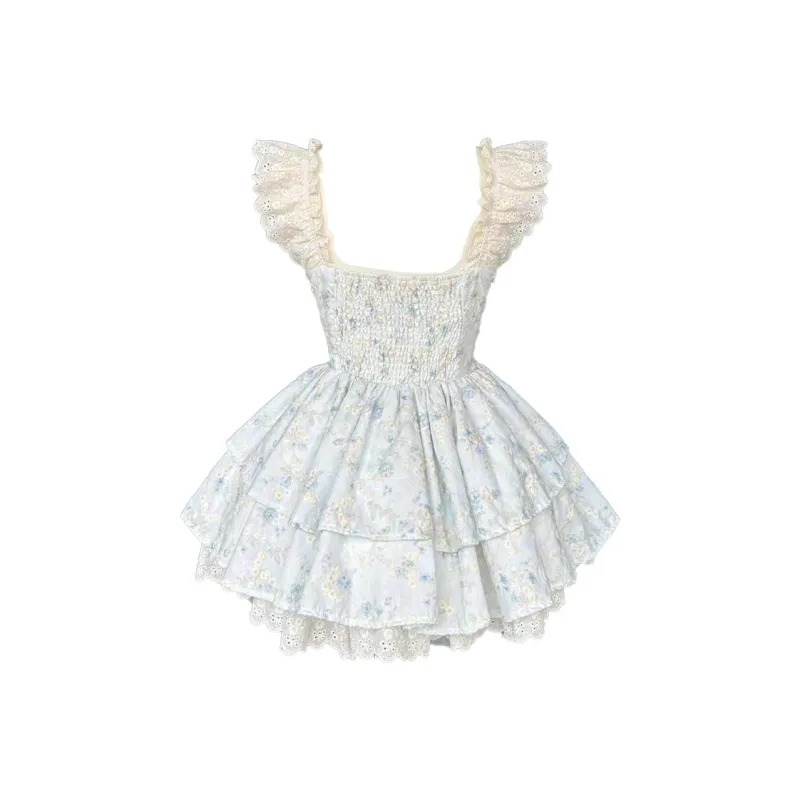 Mu Xiao Xin Short Sleeved Dress Women's-7