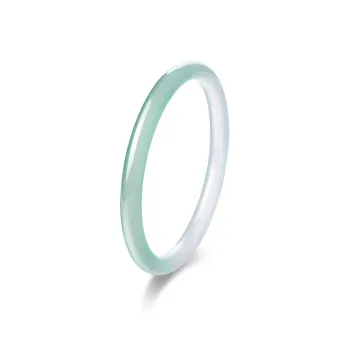Central Fashion Natural Chalcedony Bangles Women's