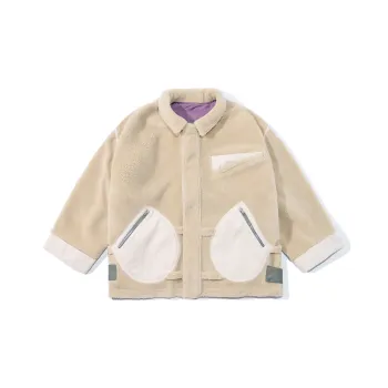 UNVESNO Loose Fit Thickened Jacket Unisex