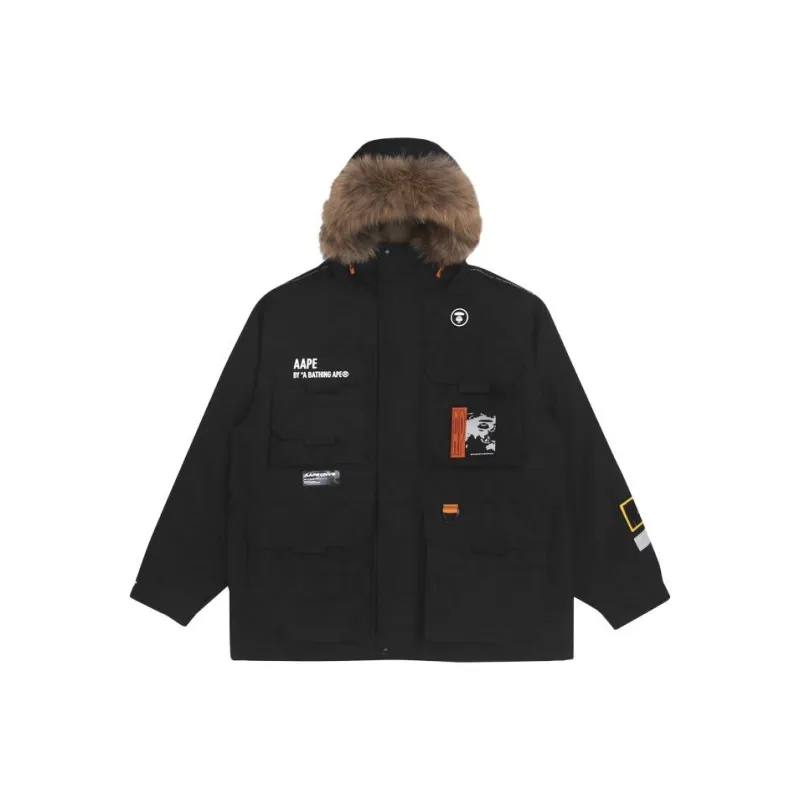 Aape Down Jackets Men Black-0
