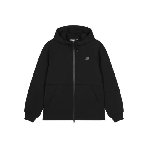 New Balance Jackets Men Black