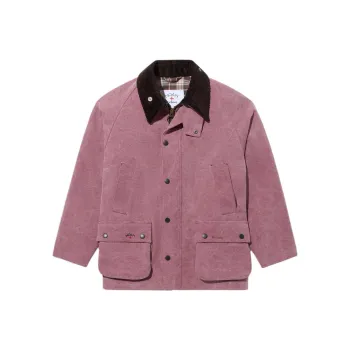 Barbour X NOAH Barbour Collaboration Jackets Unisex Garnet Red