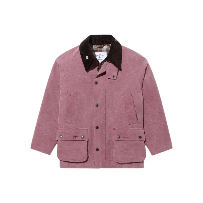 Barbour X NOAH Barbour Collaboration Jackets Unisex Garnet Red-0
