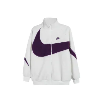 Nike Velvet Jackets Men Sail White