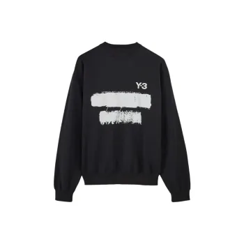 Y 3 Free Shipping With AdiClub Y 3 Graphic Crew Sweater