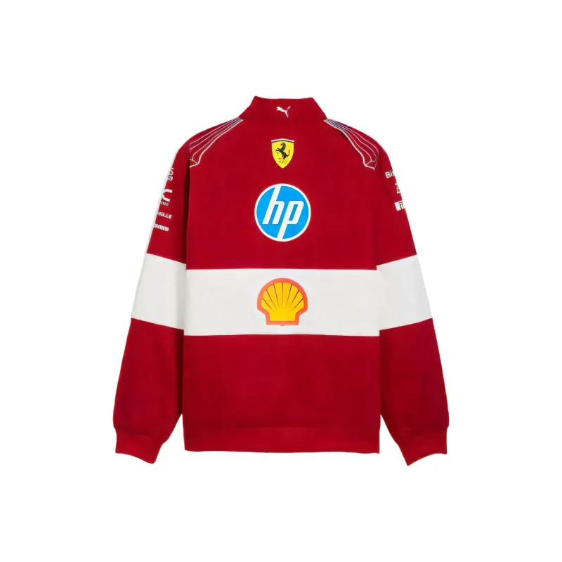 PUMA Ferrari Racing Collection Jackets & Coats Men's Dark Red-1