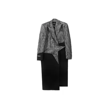 ANNAKIKI Coats Men Dark Gray