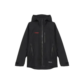 MAMMUT Ayako Mountain Versatile Water-Resistant Windproof Breathable Windbreaker Jacket Men's Black