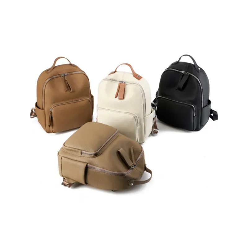 VANDEE Cow Leather Backpack Regular Women's Multicolor-3