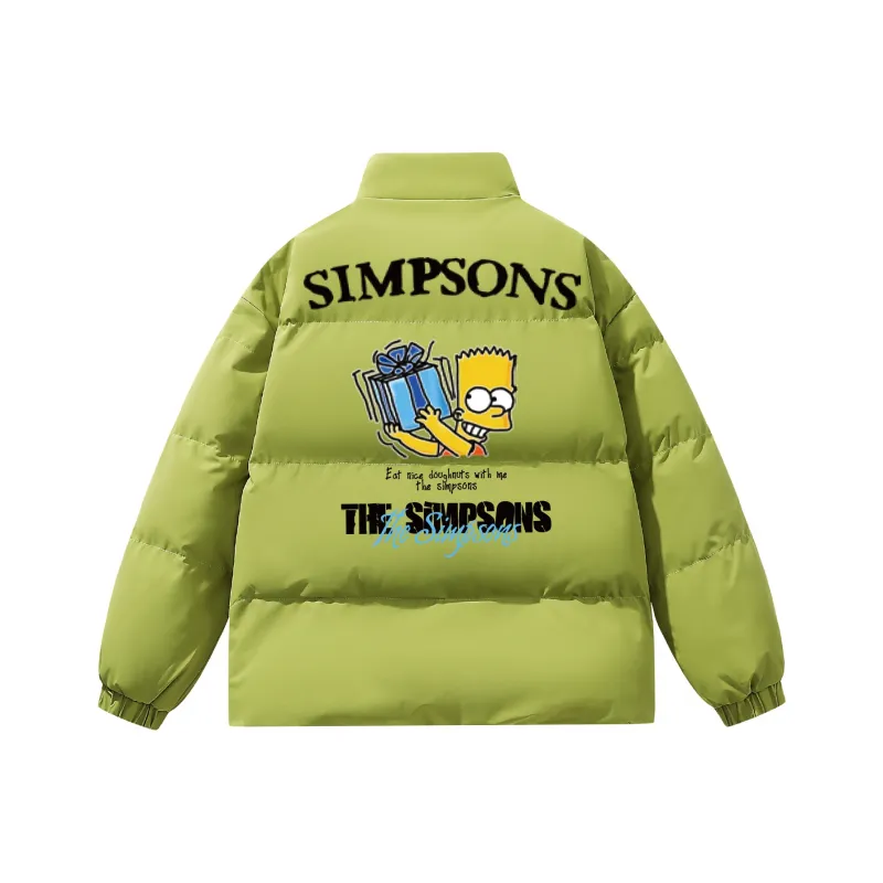 The Simpsons Puffer Jacket Unisex-31