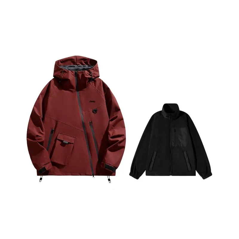 Jeep Windbreaker Jackets Unisex-12