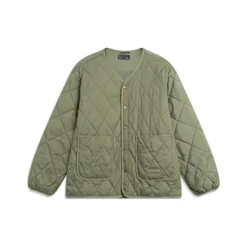 LiNing Puffer Jacket Unisex Murky Olive Green