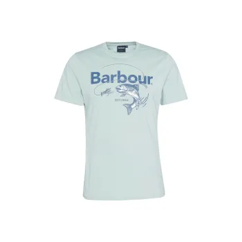 BARBOUR T Shirt Men's Light Green
