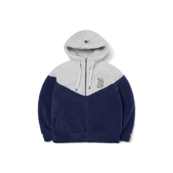 MLB Velvet Jackets Unisex Blue Gray