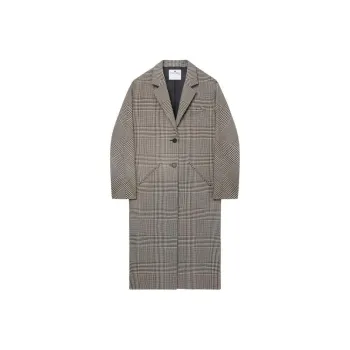 COURREGES Prince Of Wales Long Coat