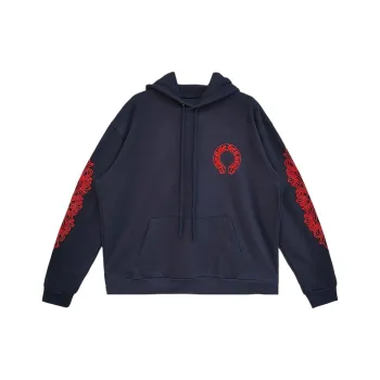 Chrome Hearts Horseshoe Floral Hoodie