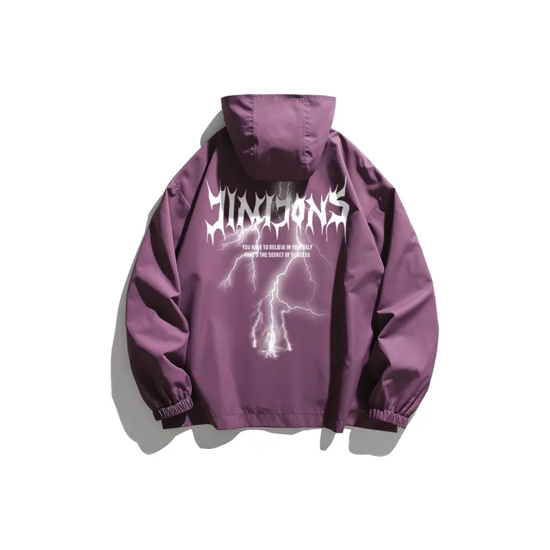 JIMI&JONS Outdoor Windproof Coat Jacket Unisex-2