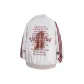 White Red Fleece-Lined
