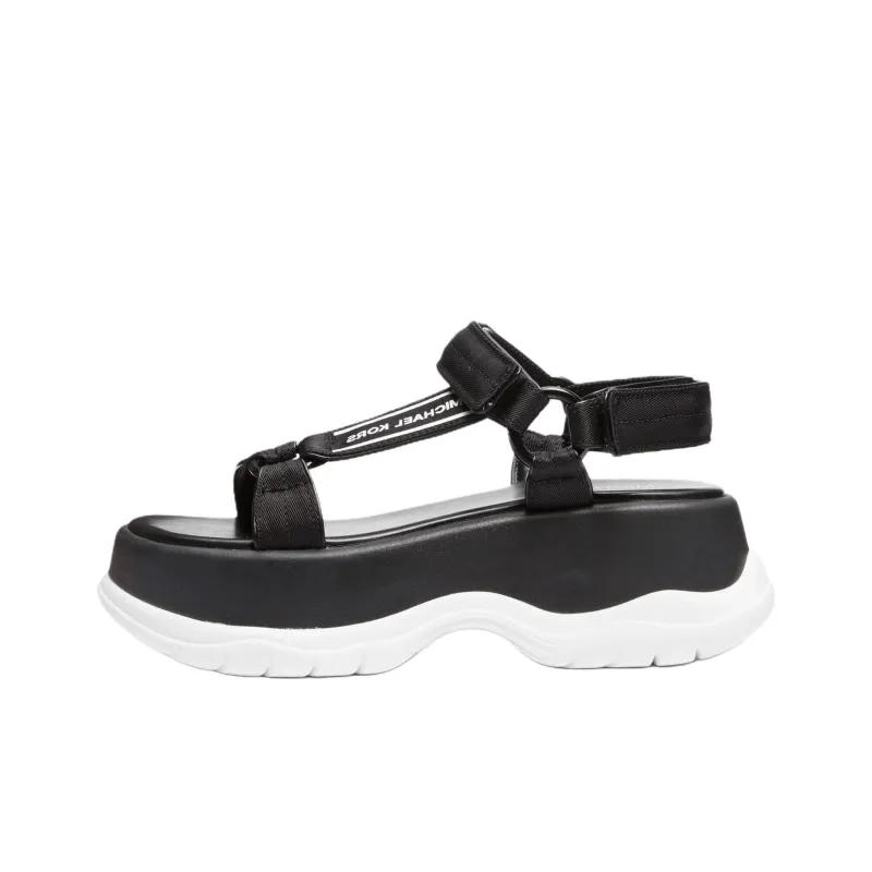MICHAEL KORS Katrina Beach Sandals Women's Black-0