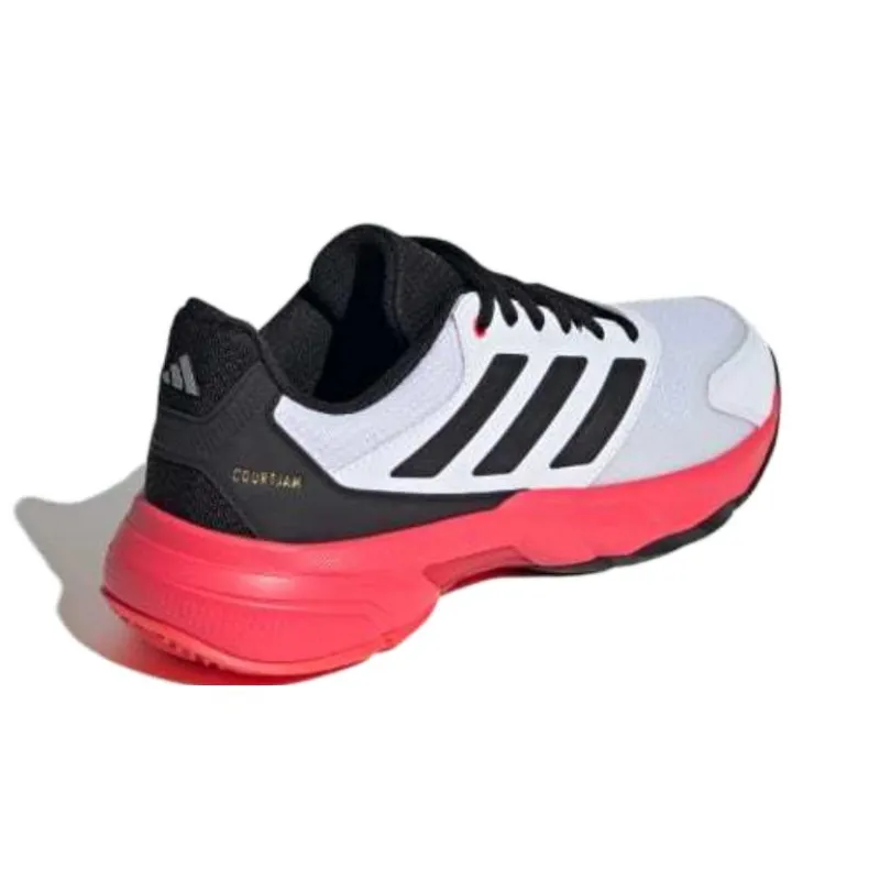 CourtJam Adidas Control 3 'White Black Lucid Red'-3