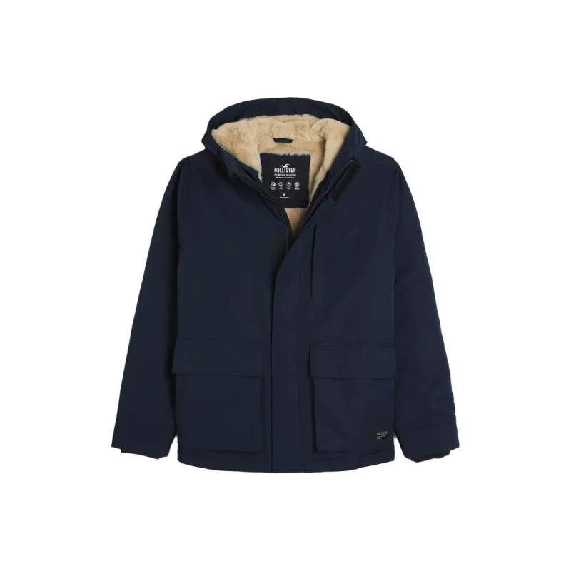 Hollister Jackets Men Marine Blue-0