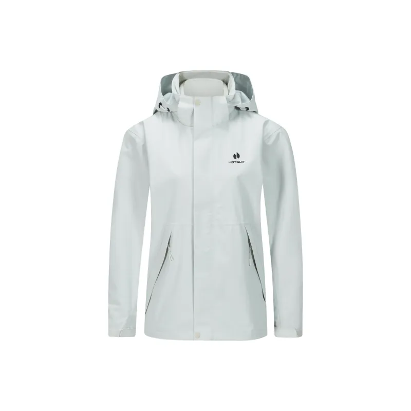 HOTSUIT Outdoor Hiking Waterproof And Windproof To Keep Warm Windbreaker Jacket Unisex-0