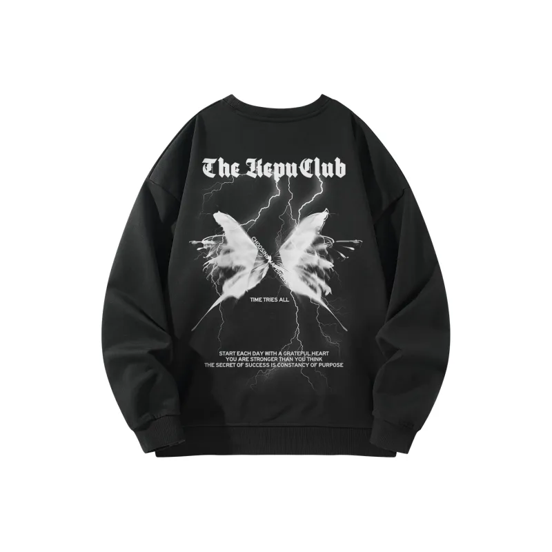 Kepu Sweatshirt Unisex White Pink-8