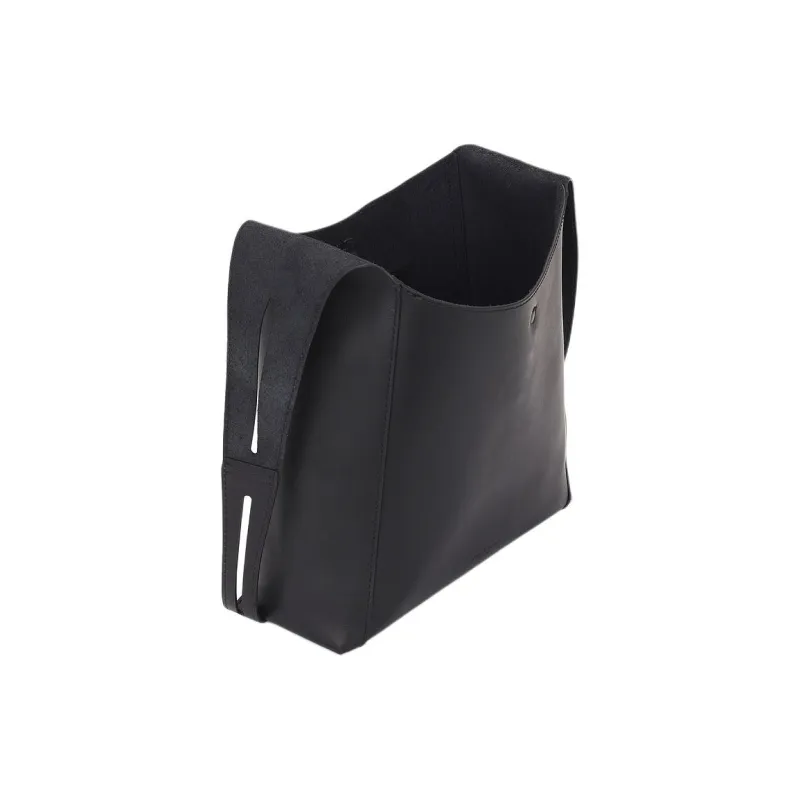 RAG&BONE Cow Leather Shoulder Bag Small Size Women's Black-2