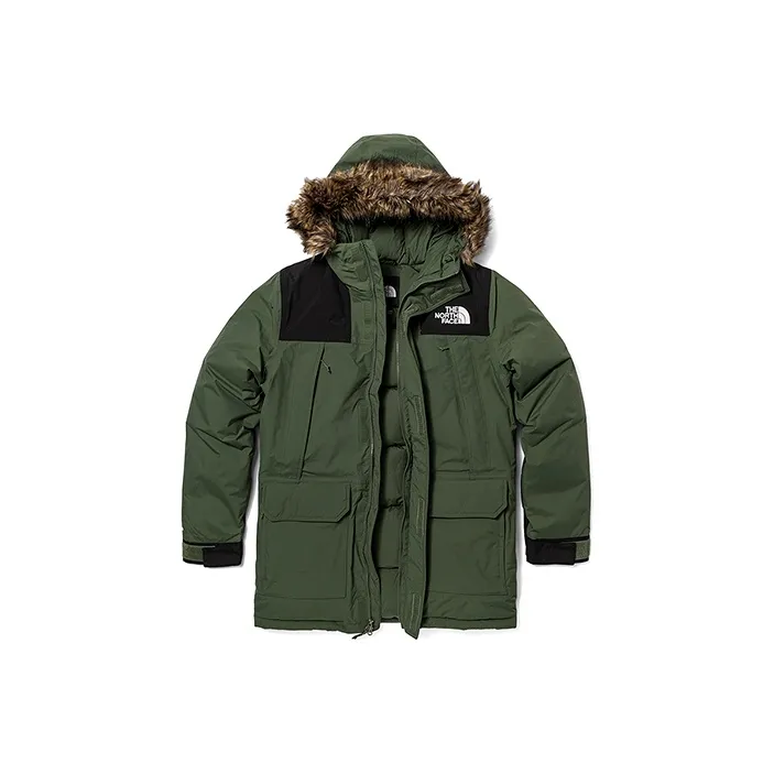 THE NORTH FACE City Outdoor Collection Down Jacket Men's Army Green-0