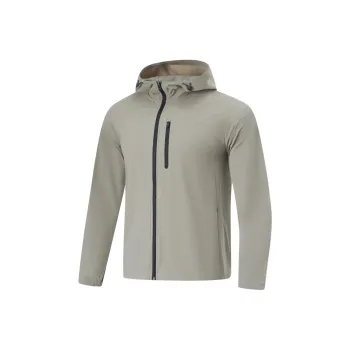 LiNing Smoothie Sun Protection Clothing Men's Wander Gray