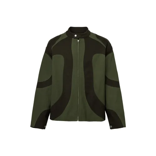 FIRE 2 COLD EGO Jackets Coats Unisex Green