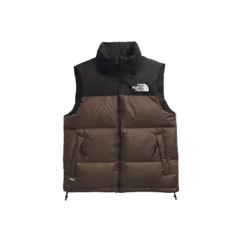 THE NORTH FACE 1996 Collection FW24 Retro Nuptse Vest Men's Black Brown