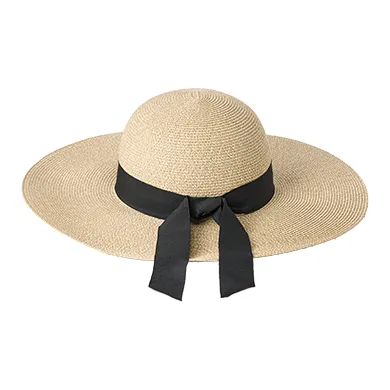VANESSA HOGAN Sun Protection Hat Straw Hat Bucket Hats Women's-0