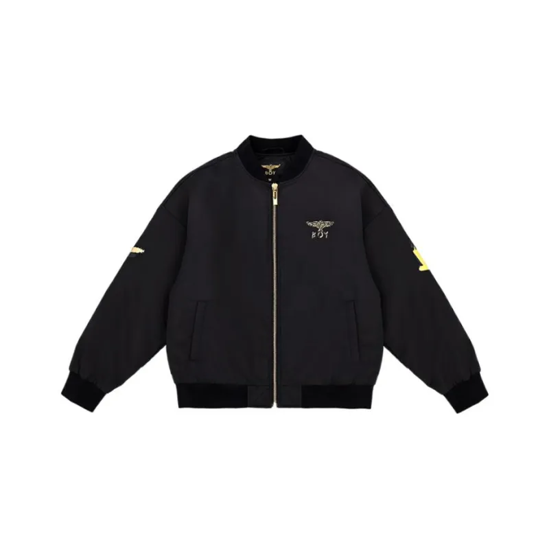 Boy London Puffer Jacket Unisex Black-0