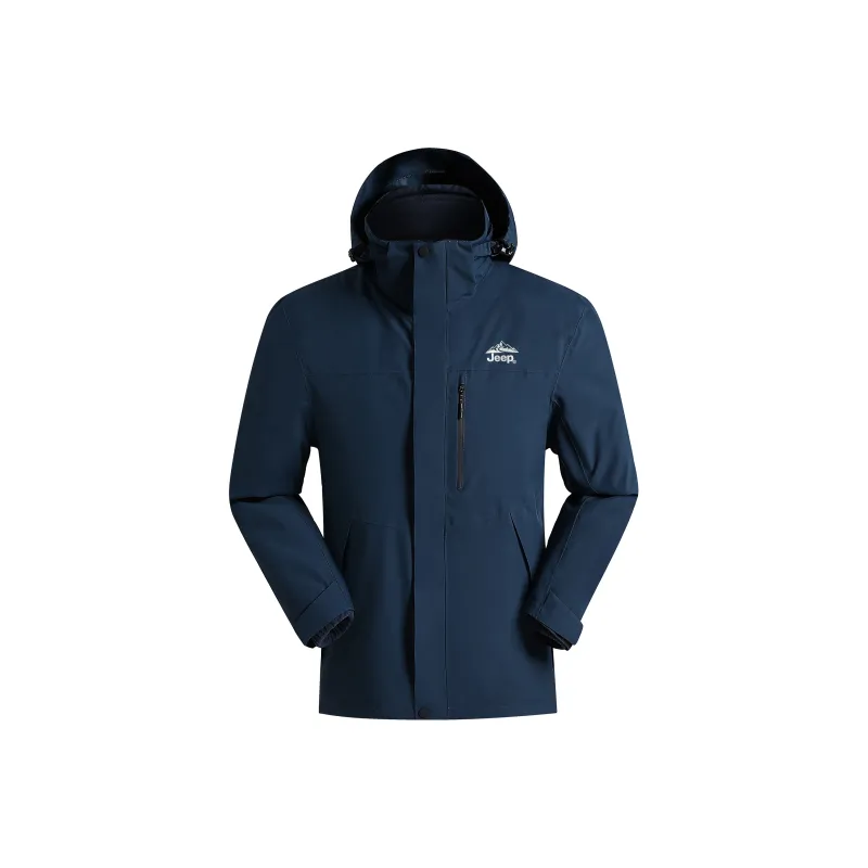 Jeep Wind And Water Repellent Windbreaker Jackets Unisex-12